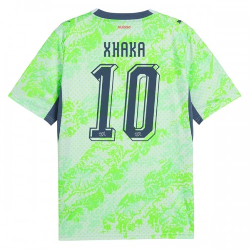 Maillot de Supporter Suisse Granit Xhaka 10 Extérieur Coupe du Monde 2026 Pour Homme Maillot de Supporter Suisse Granit Xhaka 10 Extérieur Coupe du Monde 2026 Pour Homme