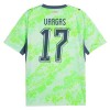 Maillot de Supporter Suisse Vargas 17 Extérieur Coupe du Monde 2026 Pour Homme Maillot de Supporter Suisse Vargas 17 Extérieur Coupe du Monde 2026 Pour Homme