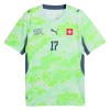 Maillot de Supporter Suisse Vargas 17 Extérieur Coupe du Monde 2026 Pour Homme