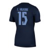 Maillot de Supporter Uruguay Federico Valverde 15 Extérieur Coupe du Monde 2026 Pour Homme Maillot de Supporter Uruguay Federico Valverde 15 Extérieur Coupe du Monde 2026 Pour Homme