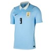 Maillot de Supporter Uruguay Luis Suarez 9 Domicile Coupe du Monde 2026 Pour Homme