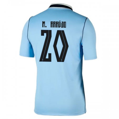 Maillot de Supporter Uruguay Maximiliano Araujo 20 Domicile Coupe du Monde 2026 Pour Homme Maillot de Supporter Uruguay Maximiliano Araujo 20 Domicile Coupe du Monde 2026 Pour Homme