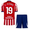 Maillot de Supporter Atlético Madrid J. Alvarez 19 Domicile 2026-27 Pour Enfant Maillot de Supporter Atlético Madrid J. Alvarez 19 Domicile 2026-27 Pour Enfant