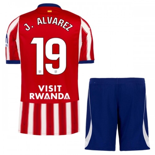 Maillot de Supporter Atlético Madrid J. Alvarez 19 Domicile 2026-27 Pour Enfant Maillot de Supporter Atlético Madrid J. Alvarez 19 Domicile 2026-27 Pour Enfant