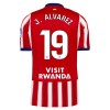 Maillot de Supporter Atlético Madrid J. Alvarez 19 Domicile 2026-27 Pour Homme
