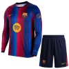 Maillot à Manches Longues FC Barcelone Domicile 2026-27 Pour Enfant Maillot à Manches Longues FC Barcelone Domicile 2026-27 Pour Enfant