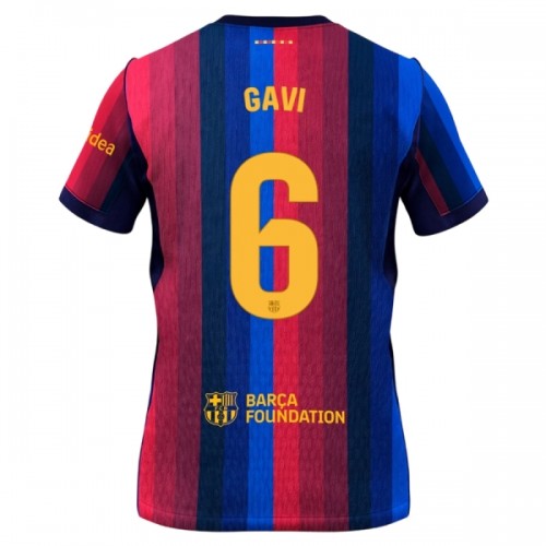 Maillot de Supporter FC Barcelone Gavi 6 Domicile 2026-27 Pour Homme Maillot de Supporter FC Barcelone Gavi 6 Domicile 2026-27 Pour Homme