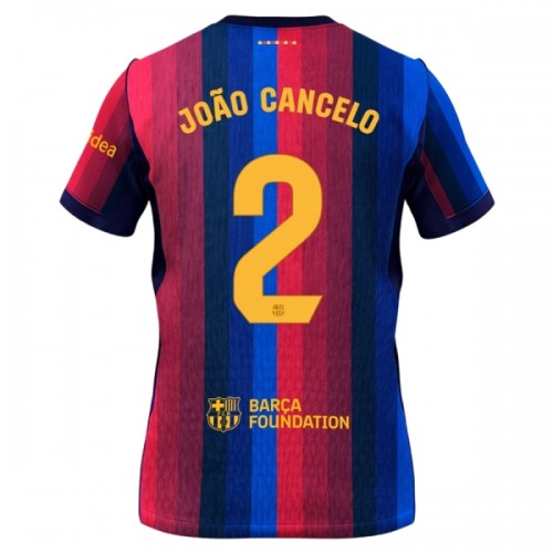 Maillot de Supporter FC Barcelone Joao Cancelo 2 Domicile 2026-27 Pour Homme Maillot de Supporter FC Barcelone Joao Cancelo 2 Domicile 2026-27 Pour Homme