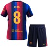 Maillot de Supporter FC Barcelone Pedri 8 Domicile 2026-27 Pour Enfant Maillot de Supporter FC Barcelone Pedri 8 Domicile 2026-27 Pour Enfant