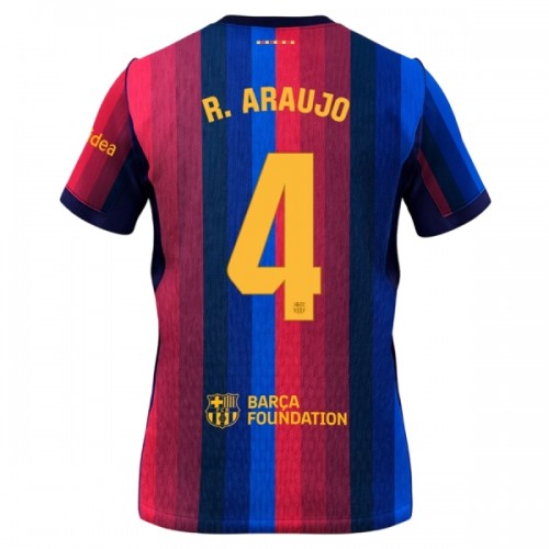 Maillot de Supporter FC Barcelone R. Araujo 4 Domicile 2026-27 Pour Homme Maillot de Supporter FC Barcelone R. Araujo 4 Domicile 2026-27 Pour Homme