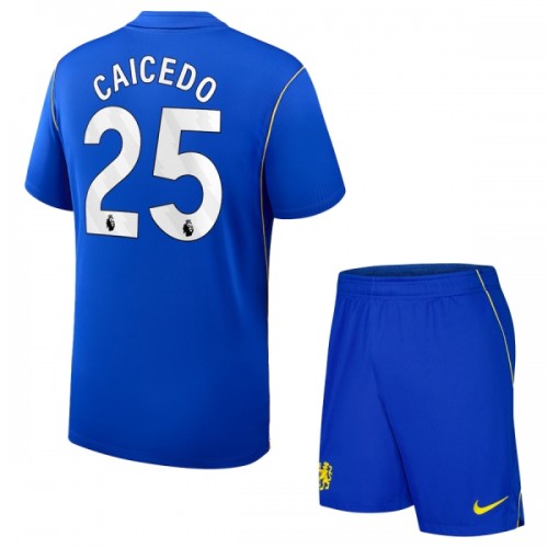 Maillot de Supporter Chelsea Caicedo 25 Domicile 2026-27 Pour Enfant Maillot de Supporter Chelsea Caicedo 25 Domicile 2026-27 Pour Enfant