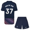 Maillot de Supporter Tottenham Hotspur Van De Ven 37 Extérieur 2026-27 Pour Enfant