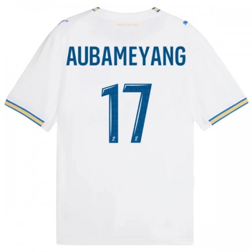 Maillot de Supporter Olympique de Marseille Aubameyang 17 Domicile 2026-27 Pour Homme Maillot de Supporter Olympique de Marseille Aubameyang 17 Domicile 2026-27 Pour Homme