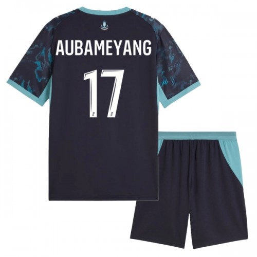 Maillot de Supporter Olympique de Marseille Aubameyang 17 Extérieur 2026-27 Pour Enfant Maillot de Supporter Olympique de Marseille Aubameyang 17 Extérieur 2026-27 Pour Enfant