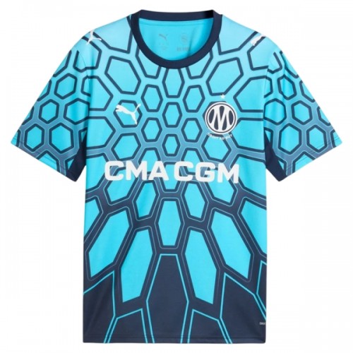 Maillot de Supporter Olympique de Marseille Extérieur 2026-27 Bleue Pour Homme Maillot de Supporter Olympique de Marseille Extérieur 2026-27 Bleue Pour Homme