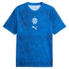 Maillot de Supporter Olympique de Marseille Pre-Match 2026-27 Bleue Pour Homme Maillot de Supporter Olympique de Marseille Pre-Match 2026-27 Bleue Pour Homme