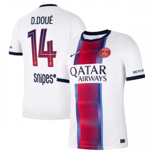 Maillot de Supporter Paris Saint-Germain Desire Doue 14 Extérieur 2026-27 Pour Homme Maillot de Supporter Paris Saint-Germain Desire Doue 14 Extérieur 2026-27 Pour Homme