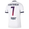 Maillot de Supporter Paris Saint-Germain Kvaratskhelia 7 Extérieur 2026-27 Pour Homme
