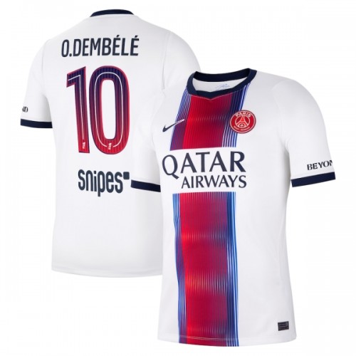 Maillot de Supporter Paris Saint-Germain O. Dembele 10 Extérieur 2026-27 Pour Homme Maillot de Supporter Paris Saint-Germain O. Dembele 10 Extérieur 2026-27 Pour Homme
