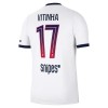 Maillot de Supporter Paris Saint-Germain Vitinha 17 Extérieur 2026-27 Pour Homme