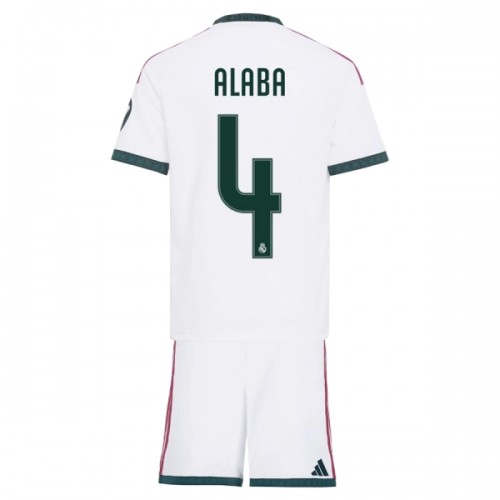 Maillot de Supporter Real Madrid Alaba 4 Domicile 2026-27 Pour Enfant Maillot de Supporter Real Madrid Alaba 4 Domicile 2026-27 Pour Enfant