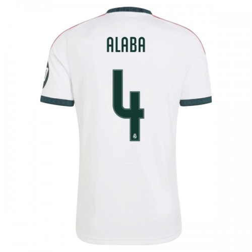 Maillot de Supporter Real Madrid Alaba 4 Domicile 2026-27 Pour Homme Maillot de Supporter Real Madrid Alaba 4 Domicile 2026-27 Pour Homme