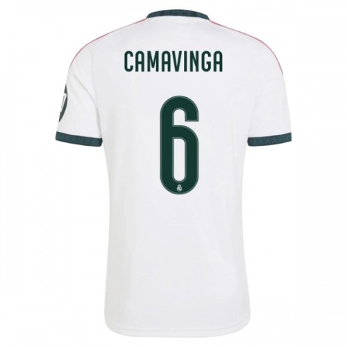 Maillot de Supporter Real Madrid Camavinga 6 Domicile 2026-27 Pour Homme Maillot de Supporter Real Madrid Camavinga 6 Domicile 2026-27 Pour Homme