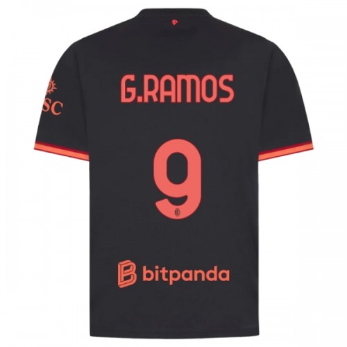 Maillot de Supporter AC Milan G. Ramos 9 Troisième 2026-27 Pour Homme Maillot de Supporter AC Milan G. Ramos 9 Troisième 2026-27 Pour Homme