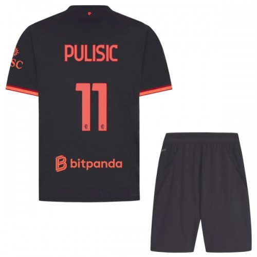 Maillot de Supporter AC Milan Pulisic 11 Troisième 2026-27 Pour Enfant Maillot de Supporter AC Milan Pulisic 11 Troisième 2026-27 Pour Enfant