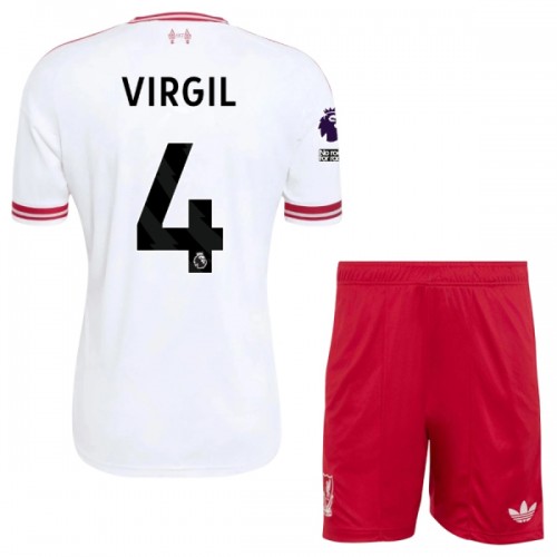 Maillot de Supporter Liverpool Virgil 4 Extérieur 2026-27 Pour Enfant Maillot de Supporter Liverpool Virgil 4 Extérieur 2026-27 Pour Enfant