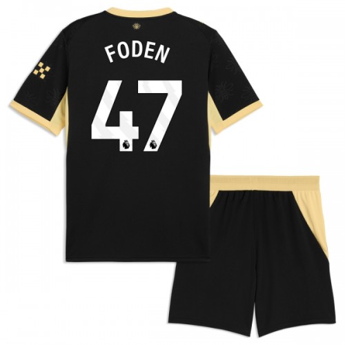 Maillot de Supporter Manchester City Foden 47 Extérieur 2026-27 Pour Enfant Maillot de Supporter Manchester City Foden 47 Extérieur 2026-27 Pour Enfant