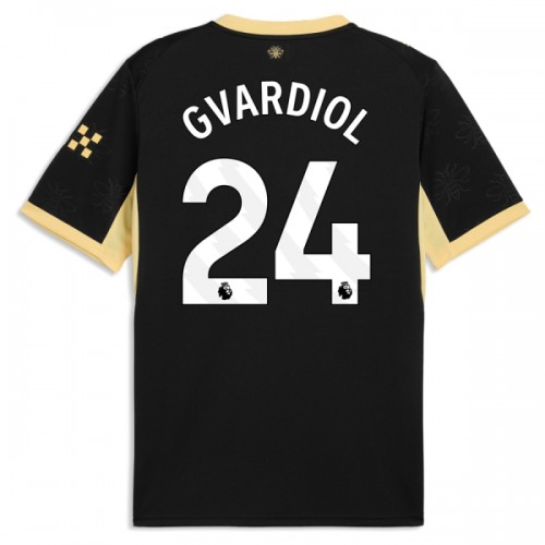 Maillot de Supporter Manchester City Gvardiol 24 Extérieur 2026-27 Pour Homme Maillot de Supporter Manchester City Gvardiol 24 Extérieur 2026-27 Pour Homme