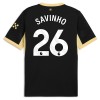 Maillot de Supporter Manchester City Savinho 26 Extérieur 2026-27 Pour Homme