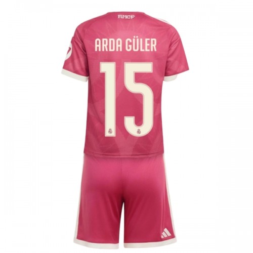 Maillot de Supporter Real Madrid Arda Guler 15 Troisième 2026-27 Pour Enfant Maillot de Supporter Real Madrid Arda Guler 15 Troisième 2026-27 Pour Enfant