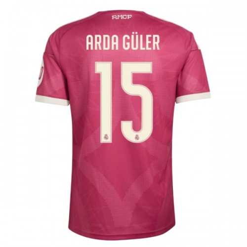 Maillot de Supporter Real Madrid Arda Guler 15 Troisième 2026-27 Pour Homme Maillot de Supporter Real Madrid Arda Guler 15 Troisième 2026-27 Pour Homme