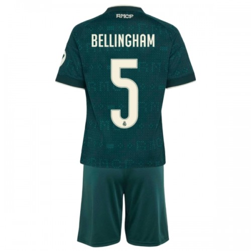 Maillot de Supporter Real Madrid Bellingham 5 Extérieur 2026-27 Pour Enfant Maillot de Supporter Real Madrid Bellingham 5 Extérieur 2026-27 Pour Enfant