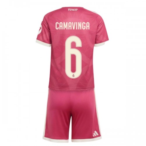 Maillot de Supporter Real Madrid Camavinga 6 Troisième 2026-27 Pour Enfant Maillot de Supporter Real Madrid Camavinga 6 Troisième 2026-27 Pour Enfant