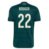 Maillot de Supporter Real Madrid Rudiger 22 Extérieur 2026-27 Pour Homme