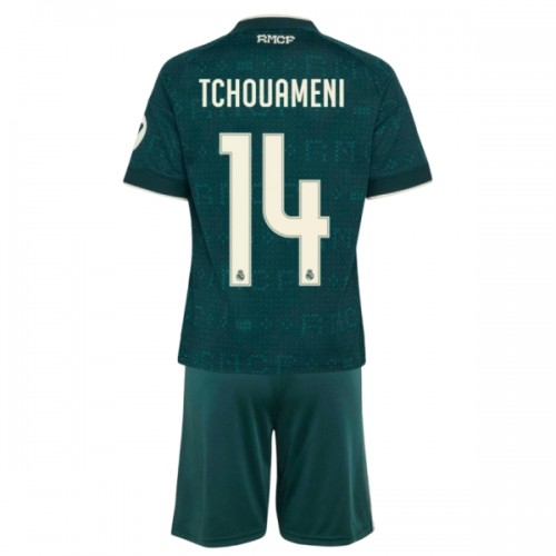 Maillot de Supporter Real Madrid Tchouameni 14 Extérieur 2026-27 Pour Enfant Maillot de Supporter Real Madrid Tchouameni 14 Extérieur 2026-27 Pour Enfant