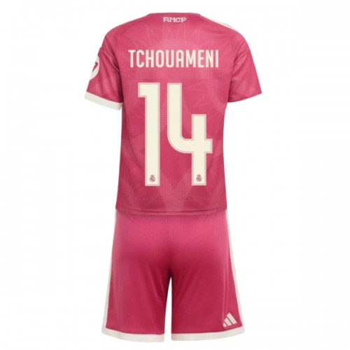 Maillot de Supporter Real Madrid Tchouameni 14 Troisième 2026-27 Pour Enfant Maillot de Supporter Real Madrid Tchouameni 14 Troisième 2026-27 Pour Enfant