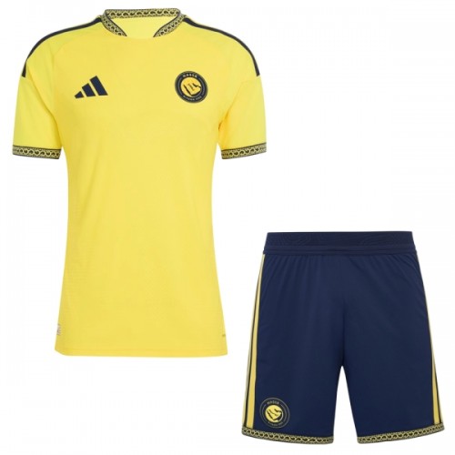 Maillot de Supporter Al Nassr Domicile 2026-27 Pour Enfant Maillot de Supporter Al Nassr Domicile 2026-27 Pour Enfant