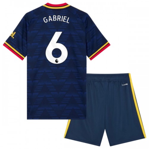 Maillot de Supporter Arsenal Gabriel 6 Extérieur 2026-27 Pour Enfant Maillot de Supporter Arsenal Gabriel 6 Extérieur 2026-27 Pour Enfant