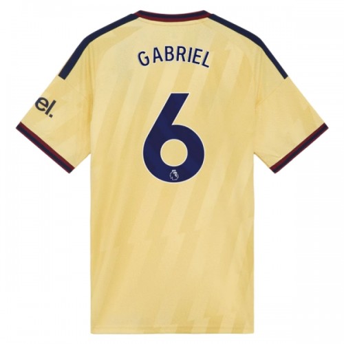 Maillot de Supporter Arsenal Gabriel 6 Troisième 2026-27 Pour Homme Maillot de Supporter Arsenal Gabriel 6 Troisième 2026-27 Pour Homme