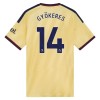 Maillot de Supporter Arsenal Gyokeres 14 Troisième 2026-27 Pour Homme