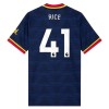 Maillot de Supporter Arsenal Rice 41 Extérieur 2026-27 Pour Homme