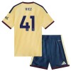 Maillot de Supporter Arsenal Rice 41 Troisième 2026-27 Pour Enfant