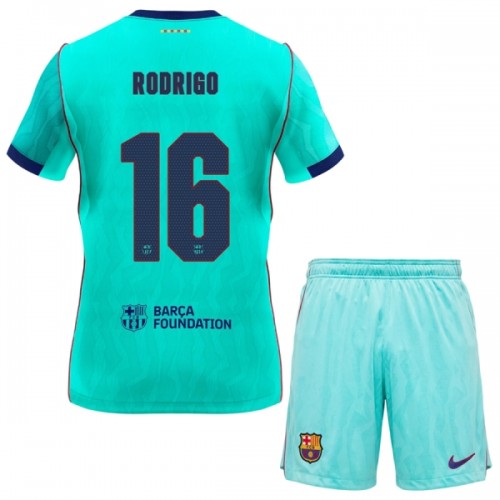 Maillot de Supporter FC Barcelone Rodrigo 16 Troisième 2026-27 Pour Enfant Maillot de Supporter FC Barcelone Rodrigo 16 Troisième 2026-27 Pour Enfant
