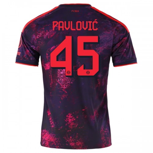 Maillot de Supporter FC Bayern Munich Pavlovic 45 Troisième 2026-27 Pour Homme Maillot de Supporter FC Bayern Munich Pavlovic 45 Troisième 2026-27 Pour Homme