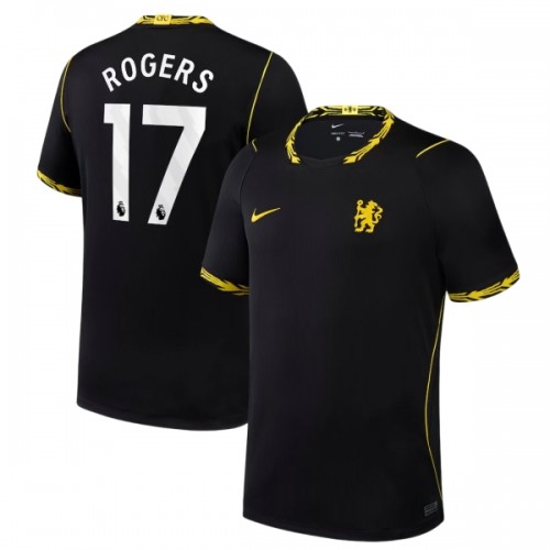 Maillot de Supporter Chelsea Rogers 17 Extérieur 2026-27 Pour Homme Maillot de Supporter Chelsea Rogers 17 Extérieur 2026-27 Pour Homme