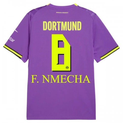 Maillot de Supporter Borussia Dortmund F. Nmecha 8 Troisième 2026-27 Pour Homme Maillot de Supporter Borussia Dortmund F. Nmecha 8 Troisième 2026-27 Pour Homme